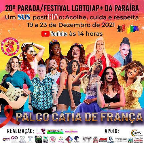 Dedicada a temas de saúde, parada LGBTQIAP+ da Paraíba começa neste domingo (19) - Brasil de Fato